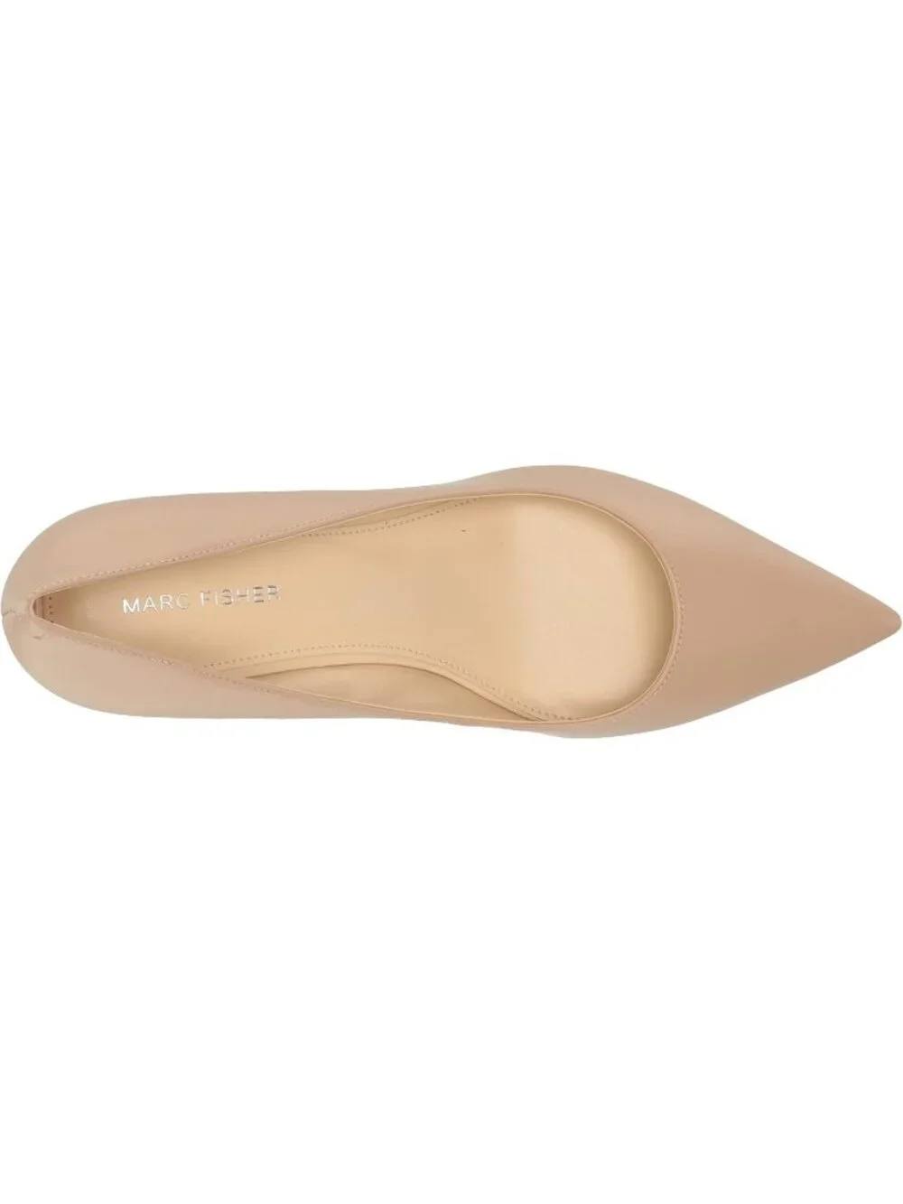 Women's Barely Nude Pointed Toe Alola Dress Casual Pumps Pull On Heel Shoes